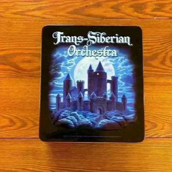 Trans-Siberian Orchestra Hinged Tin Box..Empty - Picture 6 of 6